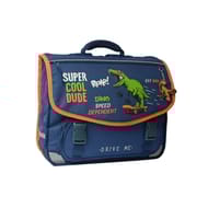 Cartable 38cm dinosaure skate