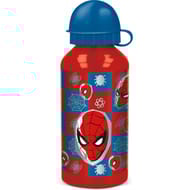 Gourde aluminium 400 ml spiderman arachnid grid