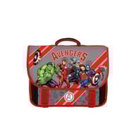 Cartable 38cm avengers gris