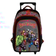Sac à dos à roulettes avengers gris