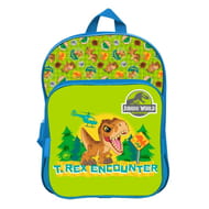 Sac à dos maternelle jurassic world vert