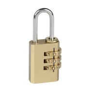 Cadenas à 3 codes laiton 20mm