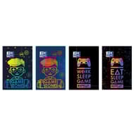 Agenda oxford gamer 12x18 352 pages 1 jour/page 24-25 assorti