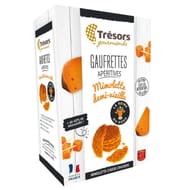 Tresor gourmand gaufrettes apéritives mimolette 60g