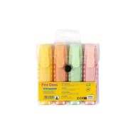 Marqueurs fluo 4pcs-couleur pastel