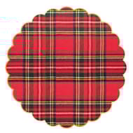 4 sous assiettes 0.34cm tartan