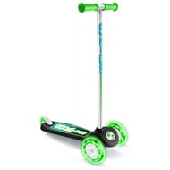Trotinette steering lightning wheels skids control