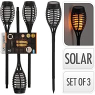 Lampe solaire x3