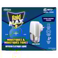 Raid max diffuseur électrique liquide 45 nuits