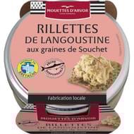 Les mouettes d'arvor rillettes de langoustine 125G