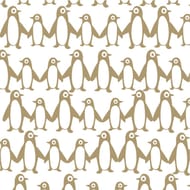 16 serviettes 25x25 cm 1 pli touche textile "peguy" gold