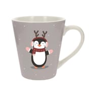 MUG CONIQUE 28 CL DECOR PINGOUIN mug conique 28 cl decor pingouin