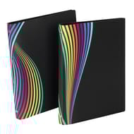 Classeur souple a4 dos 2.5cm rainbow class
