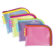Pochette fermeture zip 140x170 eva 4 couleur neon exacompta