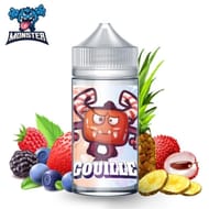 Gouille (ananas fruits rouges litchi) boosté 200ml - Monster