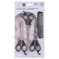 Kit de coiffure 3 ciseaux + 1 peigne