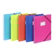 Porte vues 60 vues avec élastique a4 feel'easy