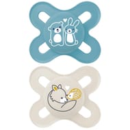 Mam sucette original naissance 0-2 mois silicone x2