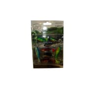 Leurres souples montés ass 8pcs