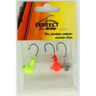 Plombs têtes plombées couleur ass 10gr /3