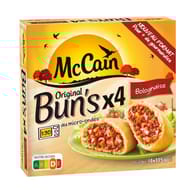 Mccain original bun's x4 bolognaise 460g