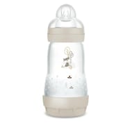 Mam biberon easy start anti-colique 260ml sable tétine débit 2 x1