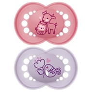 Mam sucette original nature 6+ mois silicone x2