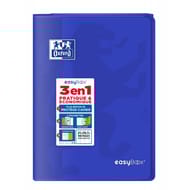 Cahier aesybook agrafe 210x297 96 pages optik p. Seyes bleu elect