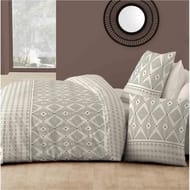 Parure housse de couette 260x240 + 2 taies 63x63 carlos