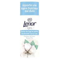 Lenor parfum de linge en perles fraîcheur de coton 14 doses 0.165g