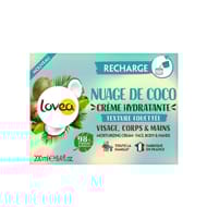 Lovea recharge crème hydratante visage corps & mains nuage de coco 200ml
