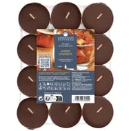 Set de 24 chauffe-plats ambre d'orient