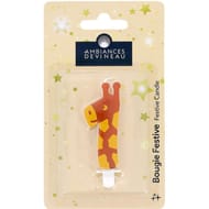 Bougie chiffre ludique animaux n°1