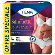Tena silhouette serviette normal l  x10
