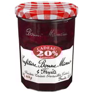 Bonne Maman confiture 4 fruits bocal 370g + 20% cadeau
