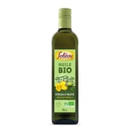 Soleou huile bio colza et olive riche en oméga 3 75cl