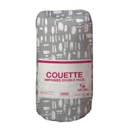 Couette 200x200cm microfibre imprimée 1er prix double face
