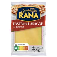 Rana pâtes fraîches feuilles de lasagne 250g