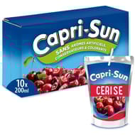Caprisun cerise poche 10x20cl