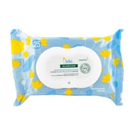 Klorane bébé lingettes netoyantes biodegradables x25