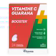 Nutrisante vitamine C + guarana comprimés x 24