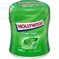 Hollywood greenfresh menthe verte 62 dragées sans sucres bottle 87g