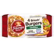 La Fournée Dorée 4 brioch' burgers céréales 250g