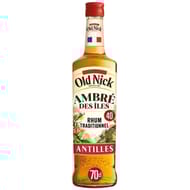 Old nick rhum ambre des iles 70cl 40%vol