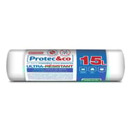 Sacs poubelle ultra résistant anti odeur anti bactérien protec&co spécial sdb 15l x25