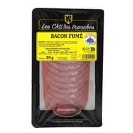 Gourmets de l'Artois bacon fumé au bois de hetre 90g