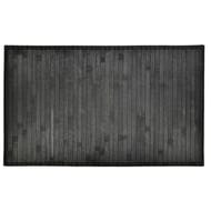 Tapi bambou coloris noir lames larges 45x75cm