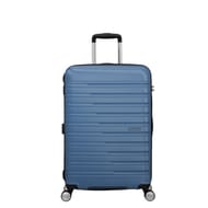 Valise rigide 67cm flashline bleu