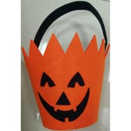 Panier halloween 16xh24cm