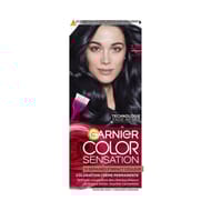 Garnier color sensation coloration crème permanente 2.10 noir bleuté